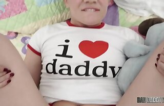 For FATHER'S DAY Behave oneself Time, She Wants Daddy's Cock