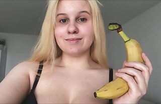 ANAL BANANA!!!  NO CUCUMBER! IT’S A BANANA Be advisable for MY ASS! :)